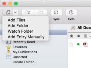 Literaturverzeichnis Mendeley